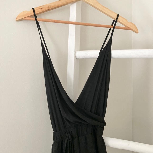 SOLD Low Back Full Length Wide Leg Jumpsuit - Picture 2 of 6